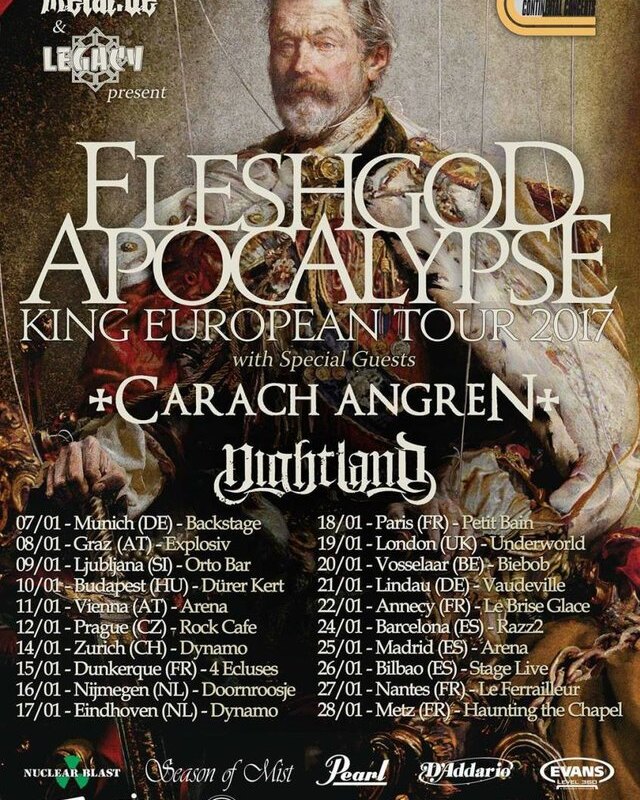 Fleshgod Apocalypse kick off their first European headline run this week!