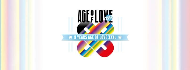 Age of Love viert 9de verjaardag met  XXXL editie met 3 zalen in Artcube op zaterdag 11 maart! 
