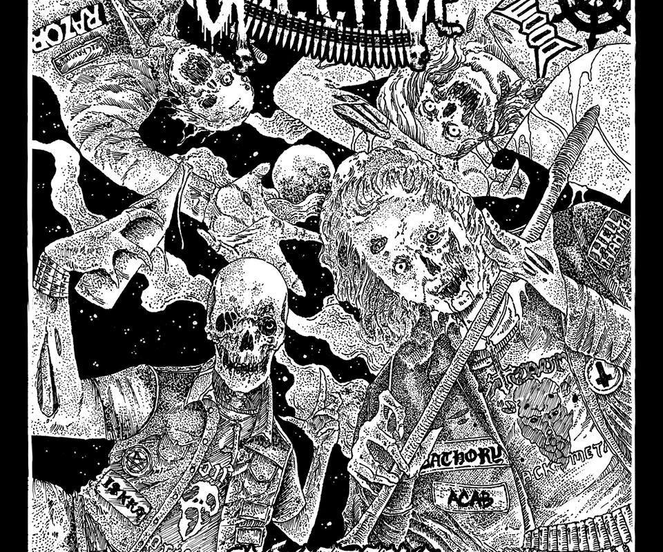 Saccage Releases new album cover for "Récidive"!