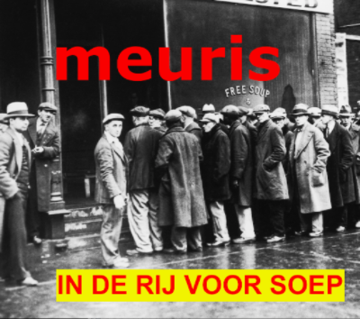 MEURIS lanceert nieuwe single 'In De Rij Voor Soep'!