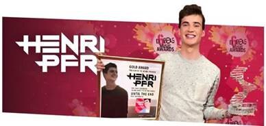 Henri PFR scoort op D6Bels Music Awards