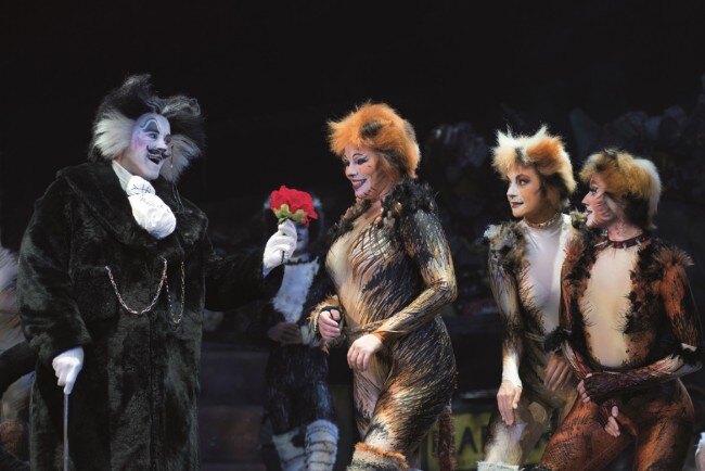 Hitmusical Cats zorgt voor een mooi Valentijnscadeau : 30 000 tickets verkocht.