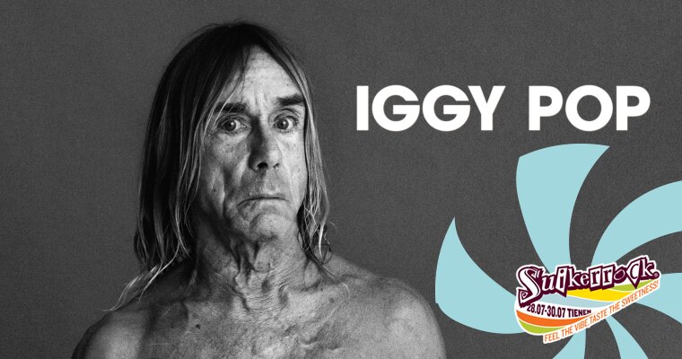 Iggy Pop komt exclusief naar Suikerrock 2017!