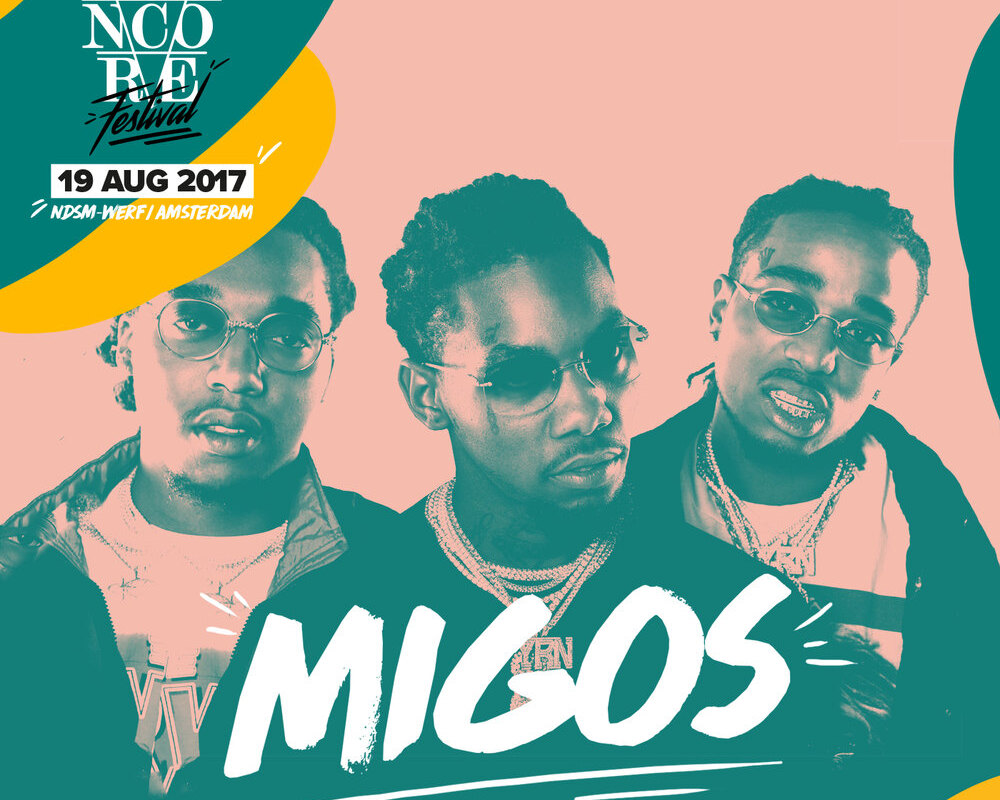 Encore Festival bevestigt MIGOS als eerste headliner