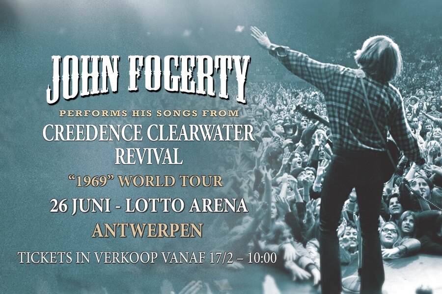 John Fogerty Performs His Songs From CCR op 26 Juni in de Lotto Arena