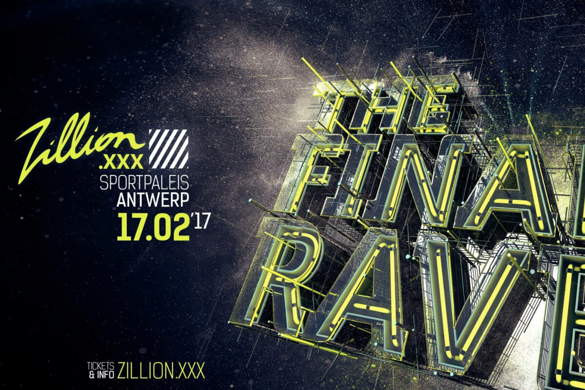 Zillion XXX – The Final Rave: het finale afscheid van club Zillion op vrijdag 17 februari