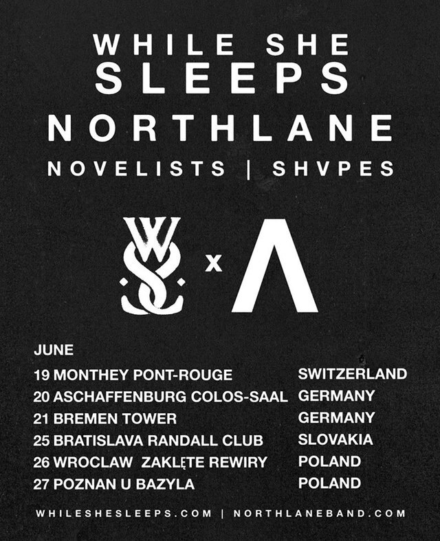 While She Sleeps announce European tour dates