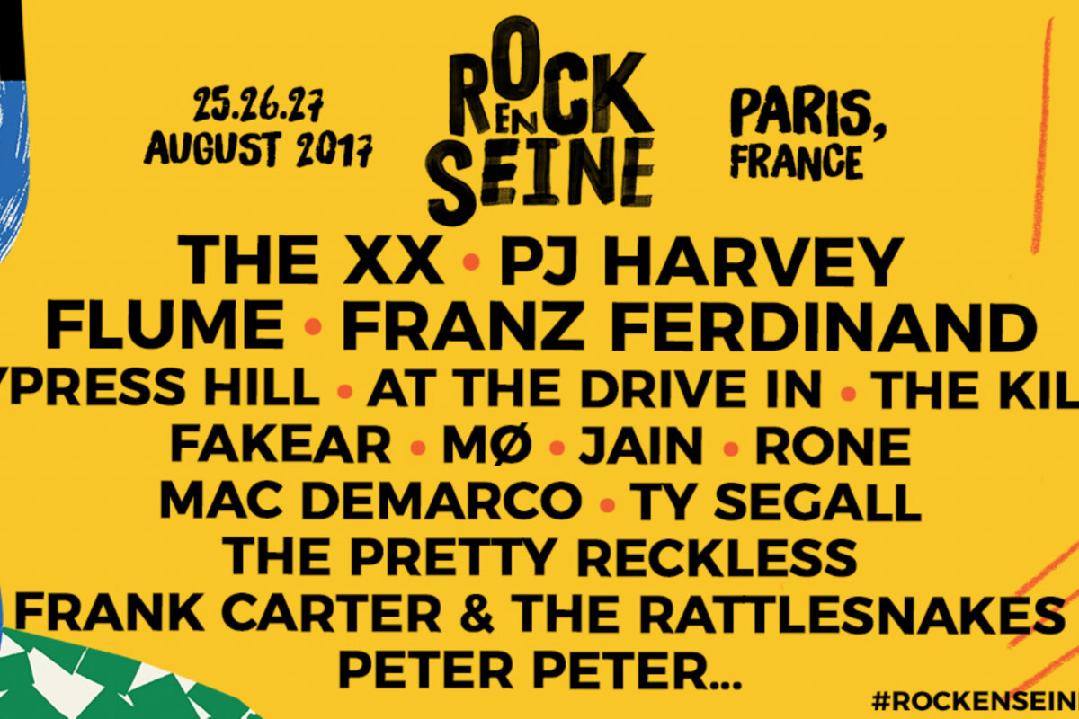 The xx, PJ Harvey, Flume, Franz Ferdinand en meer naar Rock en Seine 2017