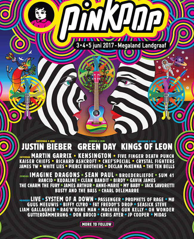 Pinkpop maakt line-up verder bekend
