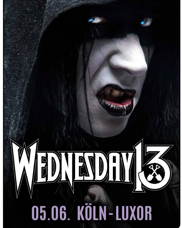 WEDNESDAY 13 - announce new European tour dates!