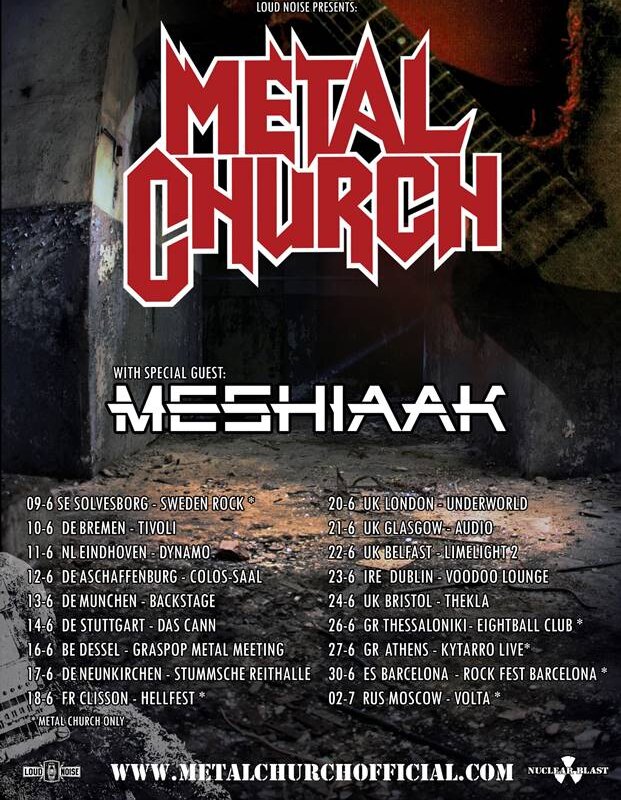 Meshiaak announce first ever tour