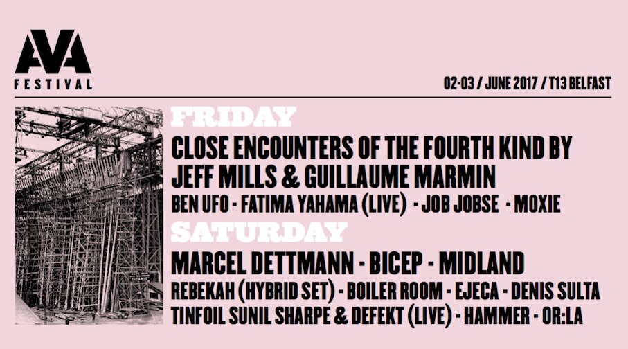 AVA Festival: Full line-up and day splits announced for Belfast’s pioneering electronic music festival 