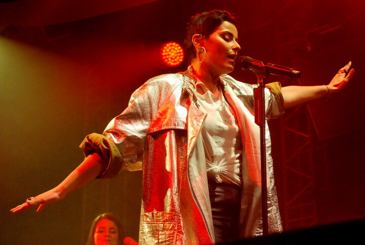 Nelly Furtado in crescendo op Zermatt Unplugged