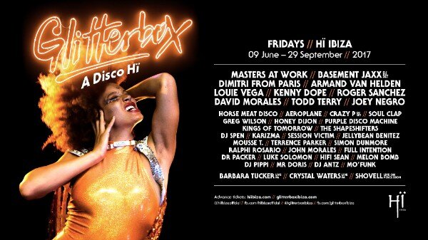 Hï Ibiza unveils Glitterbox Ibiza 2017 season line-up 