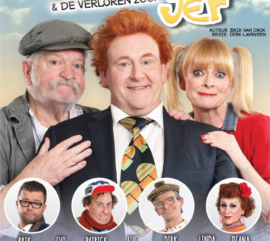 Brik Van Dyck schreef voor Theatertainment een nieuwe theatervoorstelling over Nonkel Jef: Nonkel Jef & de verloren zoon
