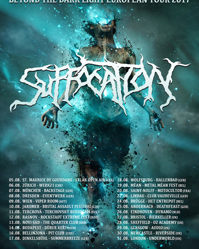 Suffocation to tour Europe in August!