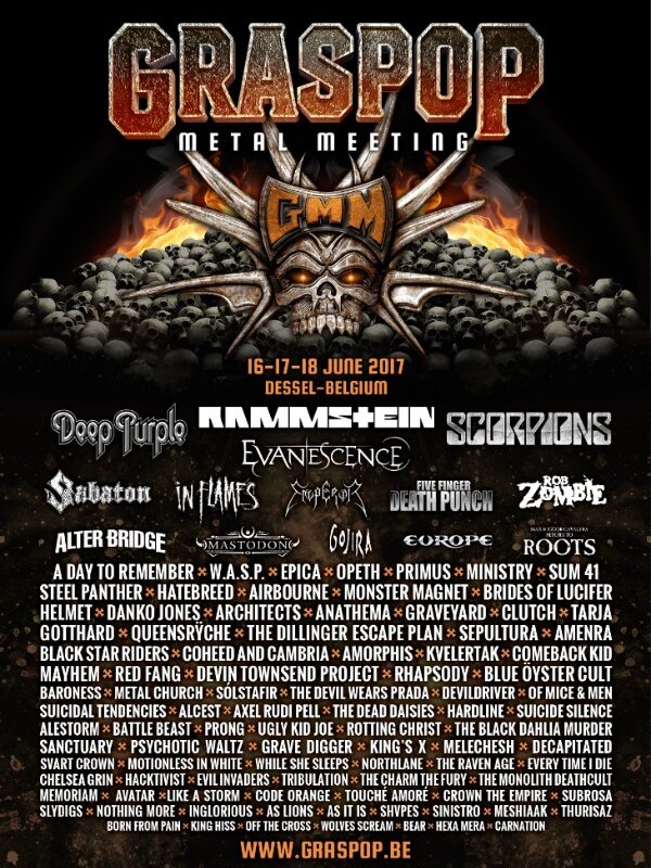 Graspop Metal Meeting krijgt bezoek van Belgische toppers en beste tribute- & coverbands