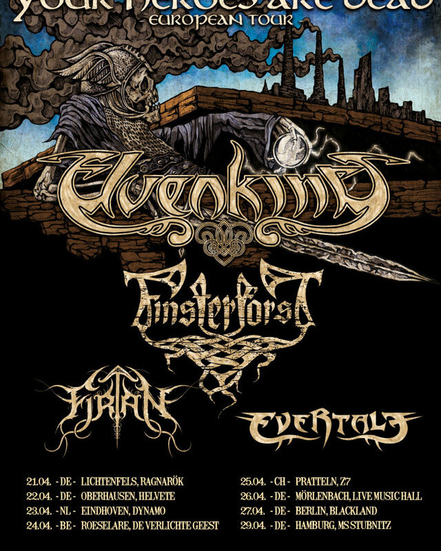 Evertale - new album - new drummer - tour kicks off tomorrow