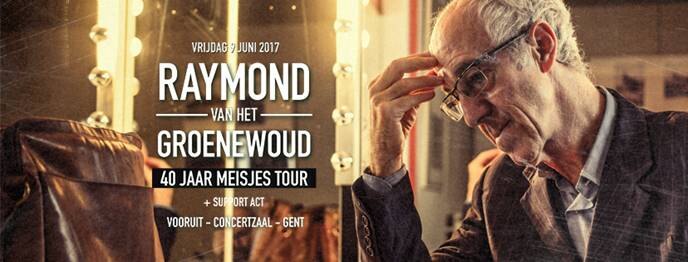 Raymond van het Groenewoud in de Vooruit: '40 Jaar Meisjes' wordt zijn enige Gentse show