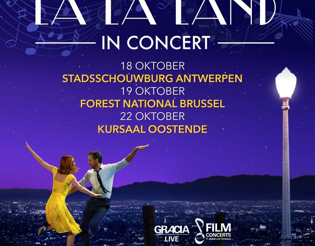 LA LA LAND in concert tournee in België