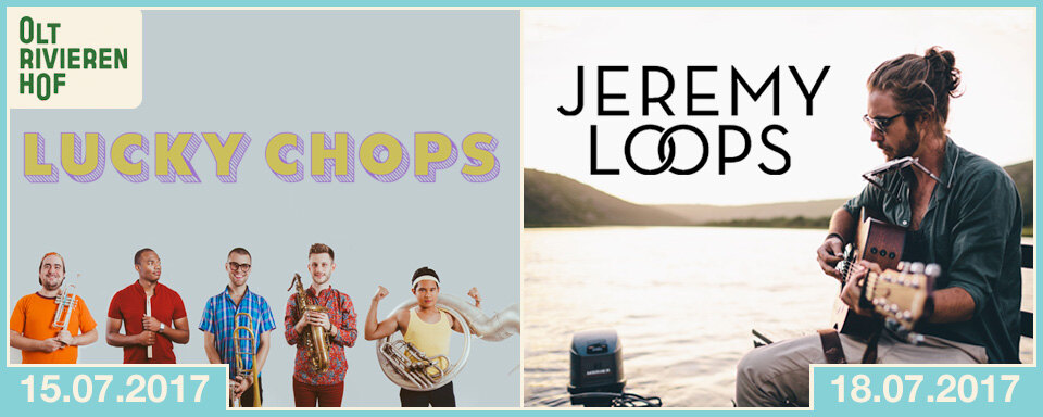 Lucky Chops en Jeremy Loops komen op 15 en 18 juli naar het Openluchttheater Rivierenhof