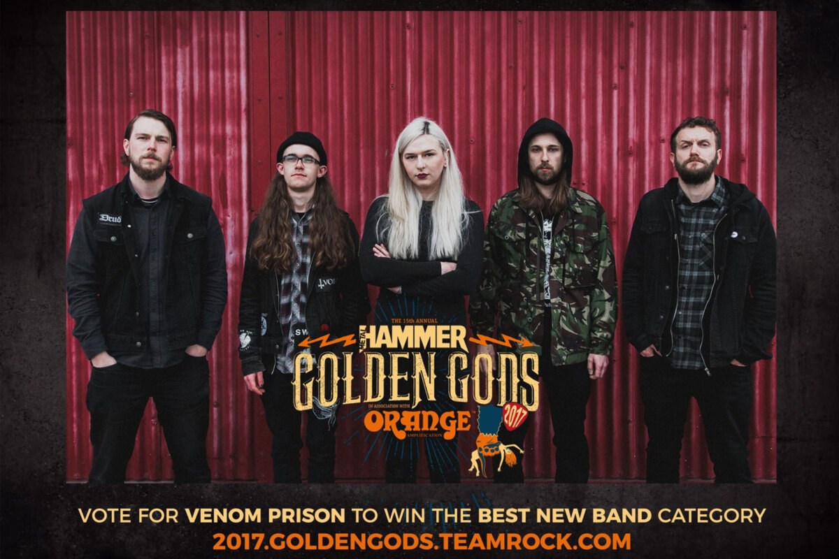 Venom Prison - Metal Hammer Golden Gods Nomination - Vote Now