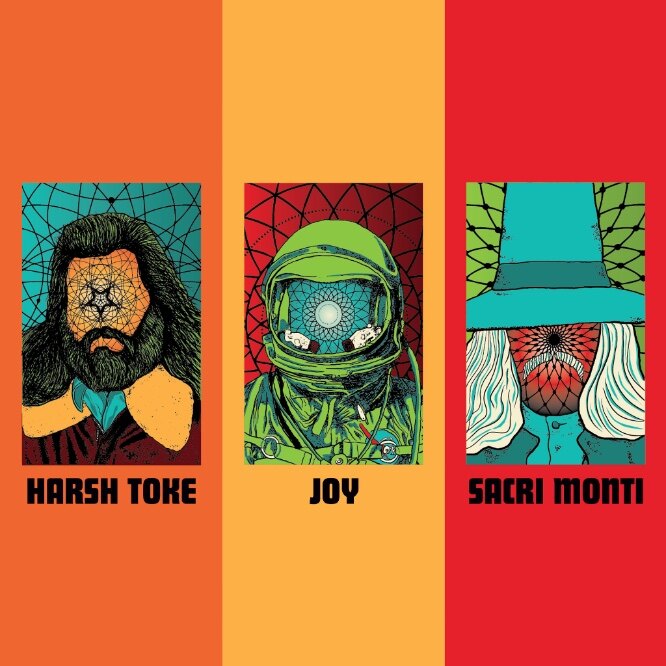 Burnout: Harsh Toke, Joy & Sacri Monti team up for a three-way split