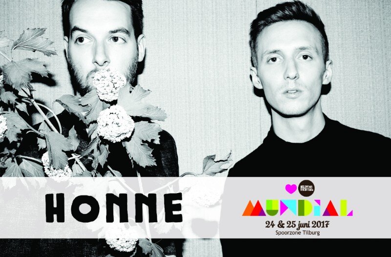 Brits topduo Honne komt naar Festival Mundial!
