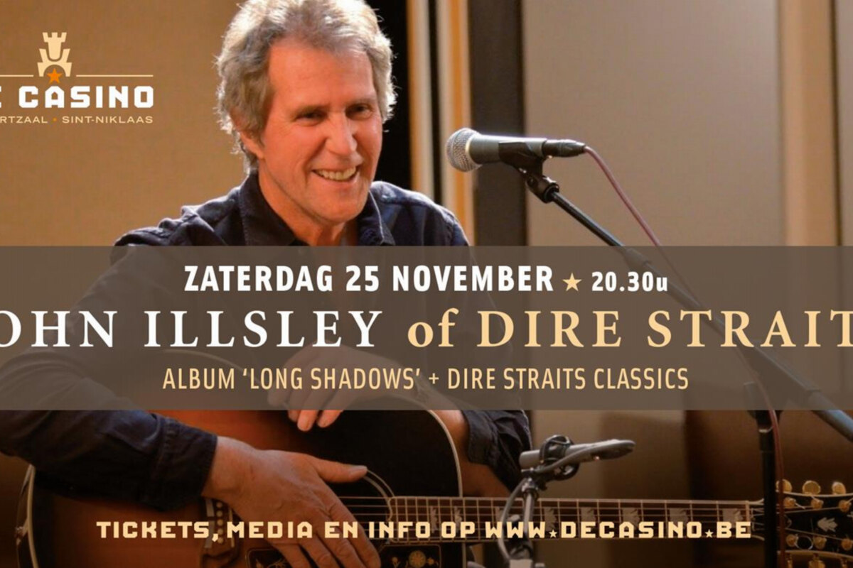  John Illsley of Dire Straits komen naar De Casino