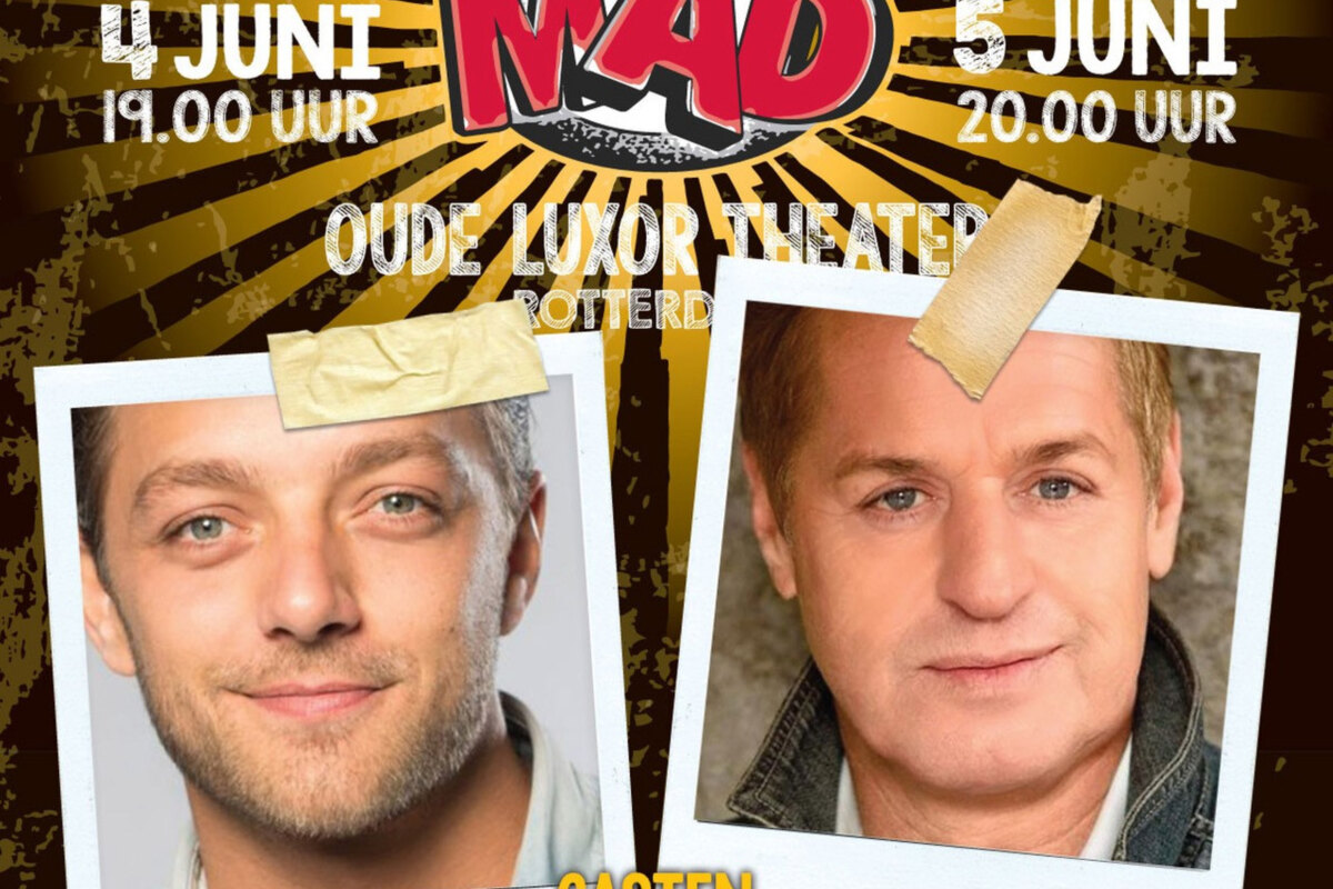 Ook Tommie Christiaan en Tony Neef in Musicals Gone Mad