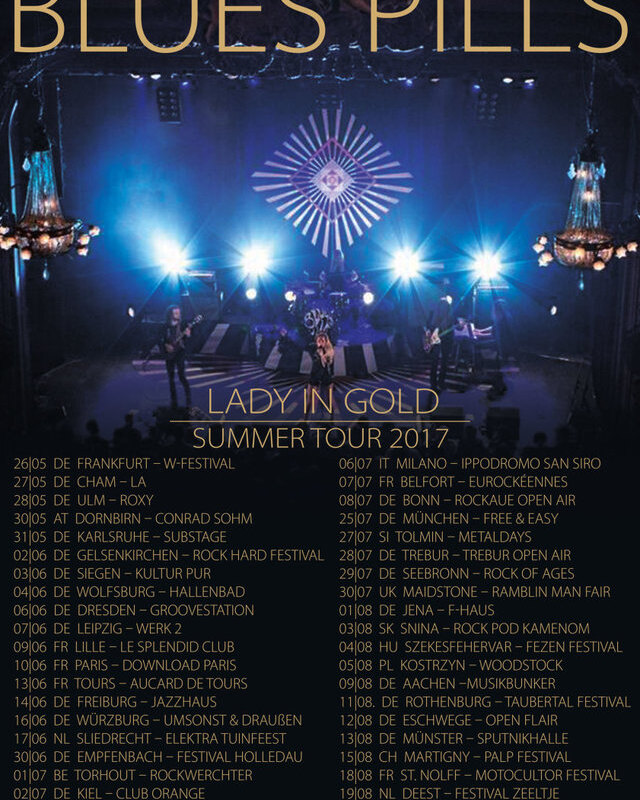 Blues Pills summer tour kicks of tomorrow!