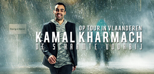 Kamal Kharmach toert vanaf september door Vlaanderen met eerste show