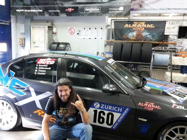 Almanac - Victor Smolski to take part in 24hr race; livestream available!