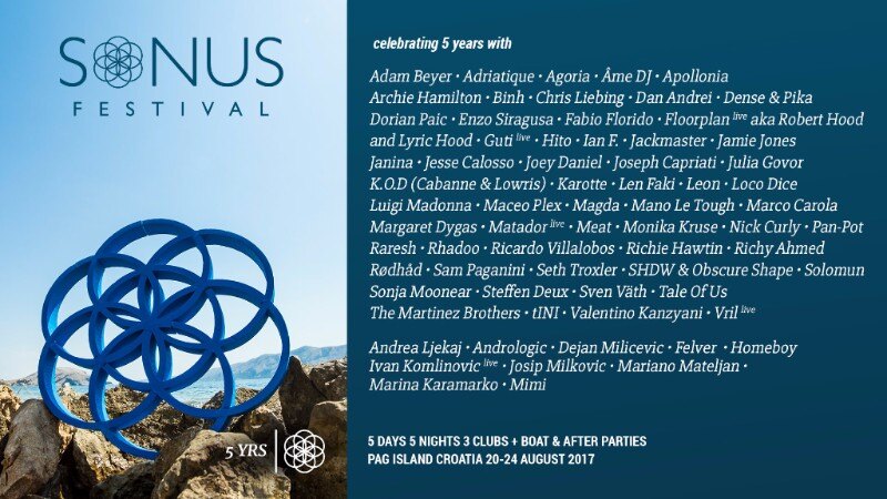 Sonus Festival: Full line-up announcements, plus boat party schedule for year five