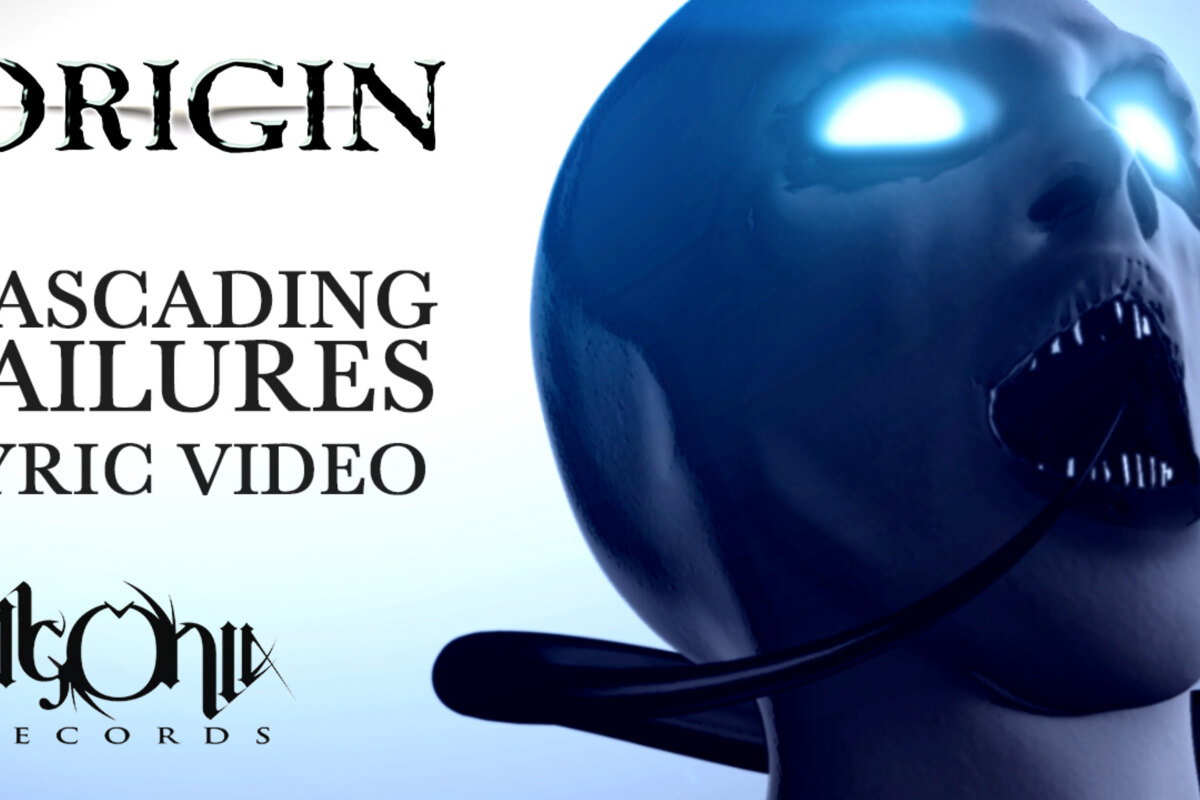 Origin premiere lyric video for new track "Cascading Failures"