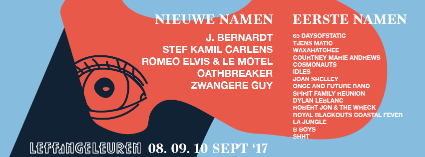 Nieuwe namen Leffingeleuren 2017