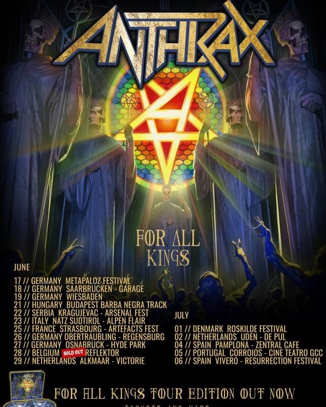 Anthrax release digital 2-track single