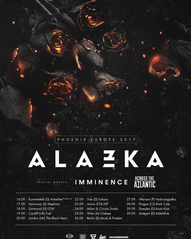 Alazka announce »Phoenix« Europe 2017 tour