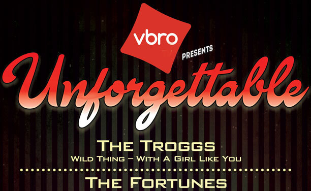 Unieke retroshow Unforgettable met onder andere The Troggs en The Fortunes