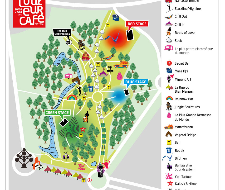 Couleur Café 2017, what’s new? De verfrissende elementen van het warmste festival van deze zomer! 