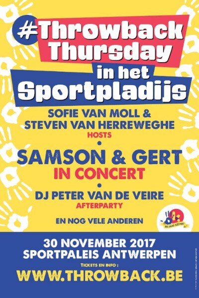  Stormloop op tickets #Throwback Thursday in het Sportpladijs!