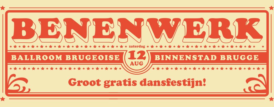 Benenwerk 'Ballroom Brugeoise' - Groot gratis dansfestijn