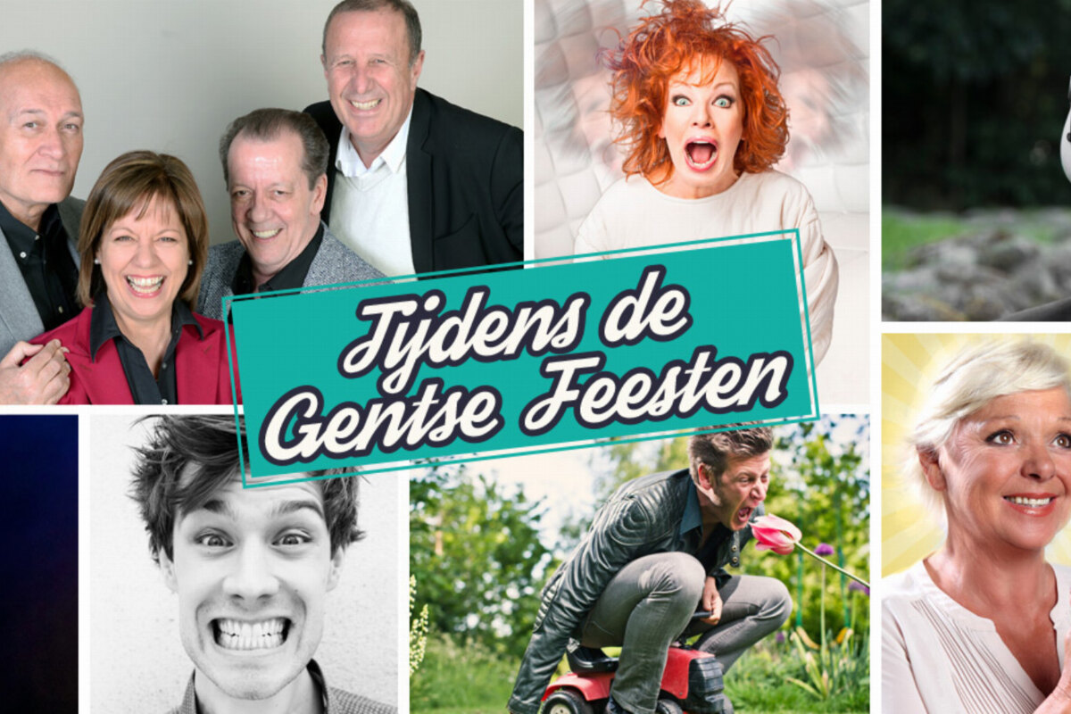 Comedytoppers tijdens de Gentse Feesten