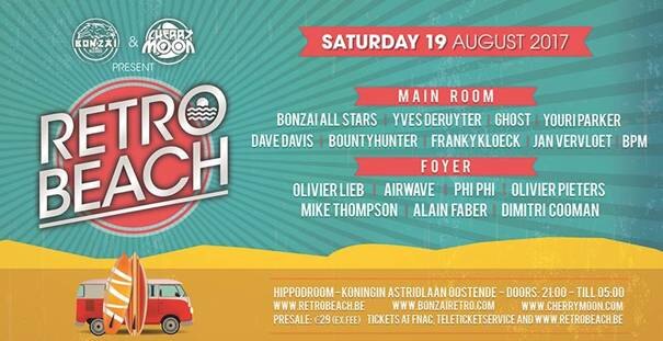 Bonzai Records & Cherrymoon presenteren Retro Beach 2017 