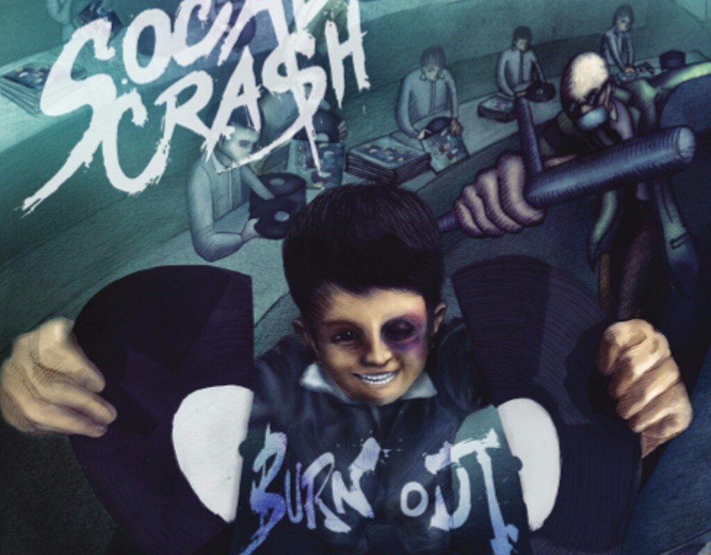Social Crash (France) Sign With Wormholedeath!