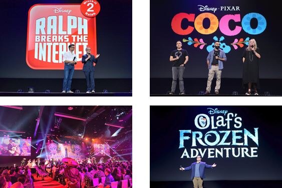 The Stars of Walt Disney and Pixar Animation Studios come together at D23 Expo 2017 