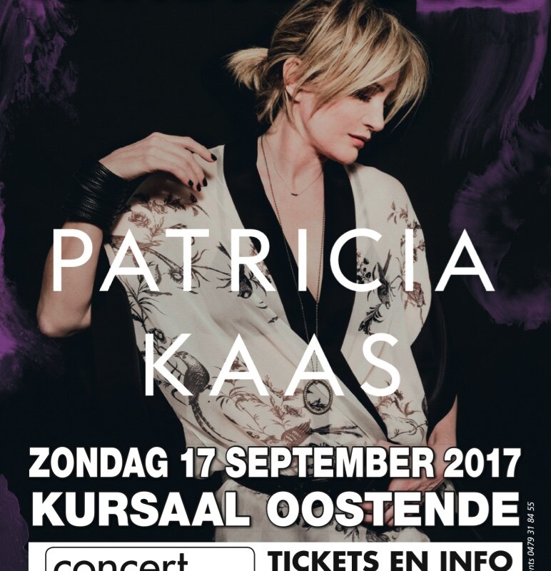 ‘Mademoiselle chante’ Patricia Kaas concerteert op 17 september in het Kursaal van Oostende