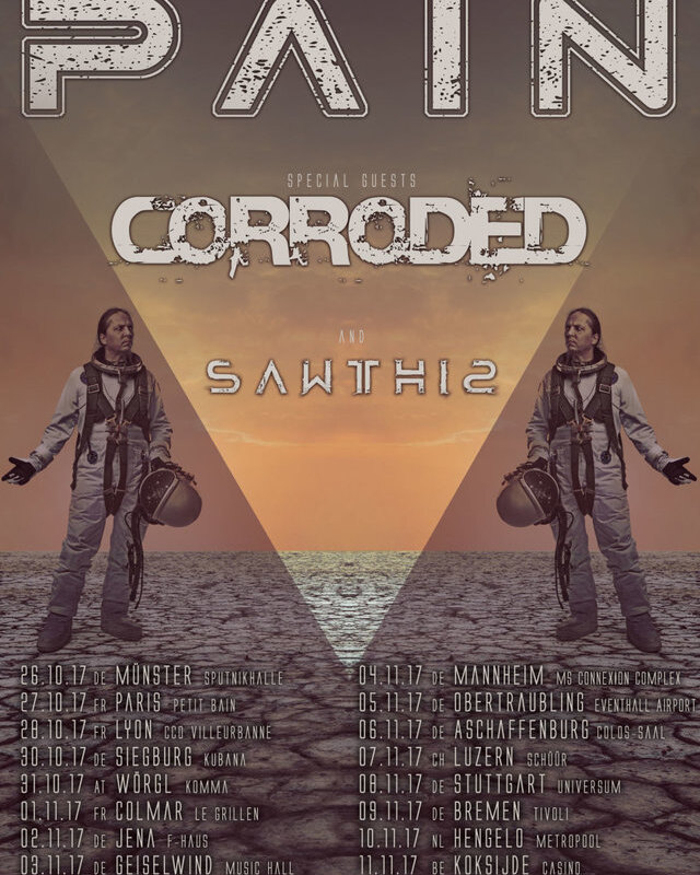  Pain: tour trailer released