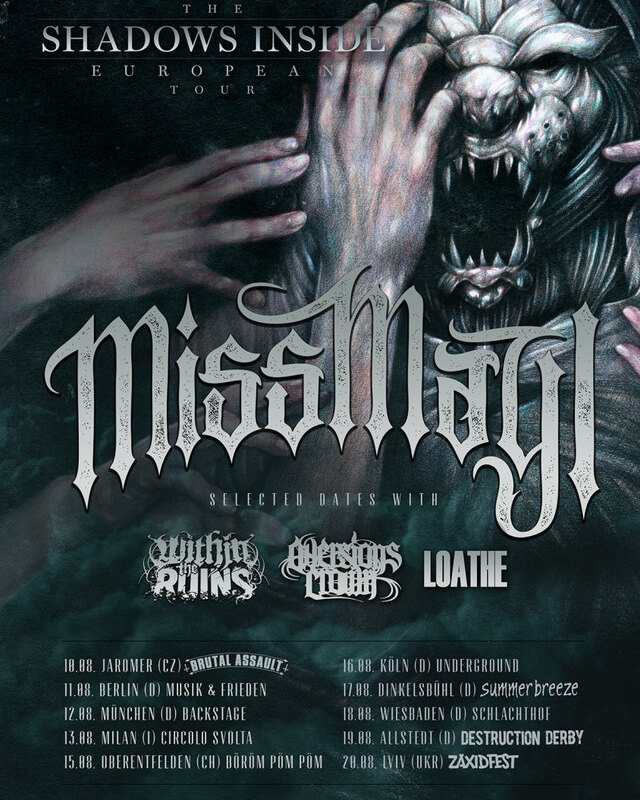Miss May I: European summer tour kicks off today!