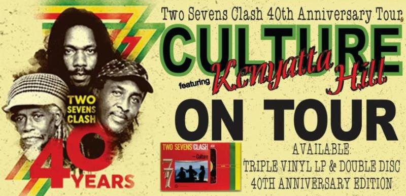 Culture Featuring Kenyatta Hill On Tour!